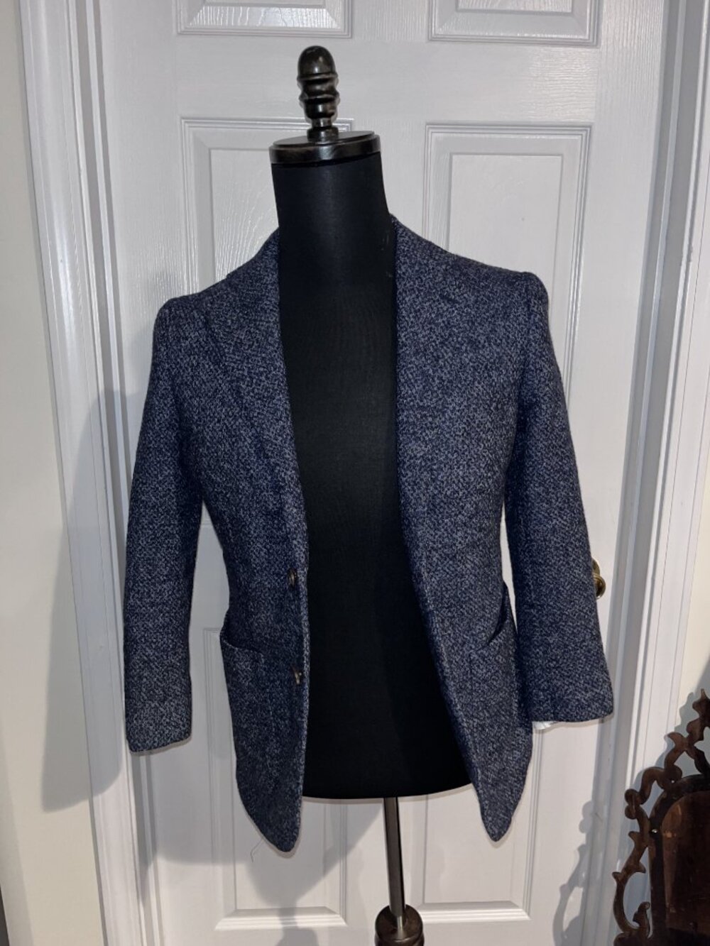 Suitsupply Blue / Navy Suit Jacket Blazer Sport Coat 34S F.lli Ormezzano